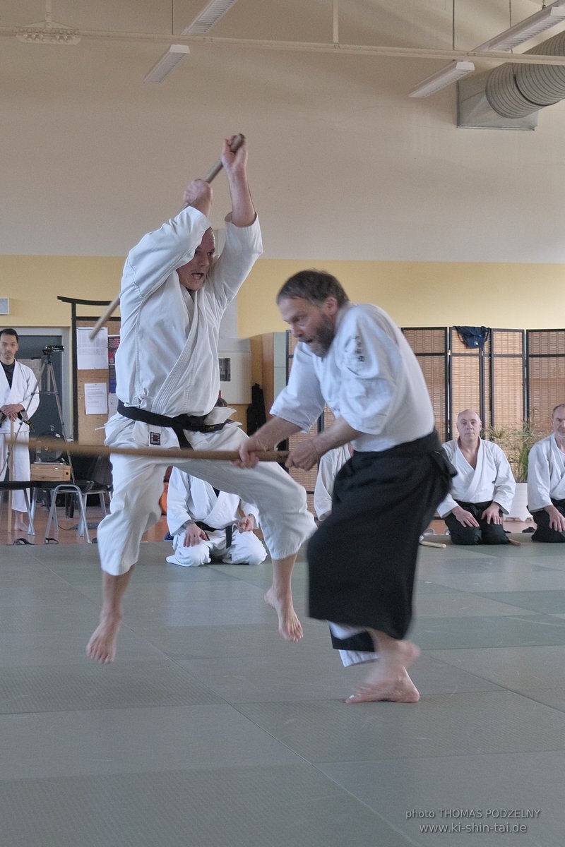 Aikido Lehrgang Volker Hochwald Erlangen 17.-19.3.2023