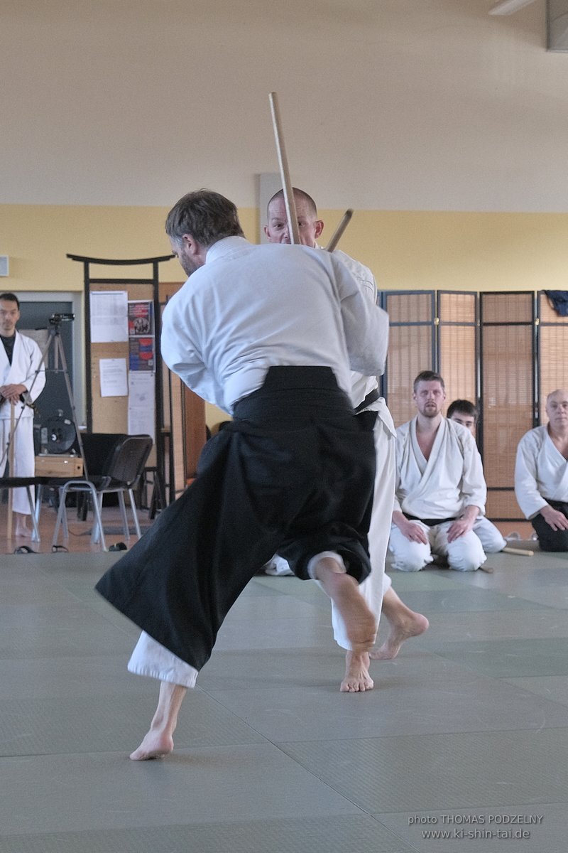 Aikido Lehrgang Volker Hochwald Erlangen 17.-19.3.2023