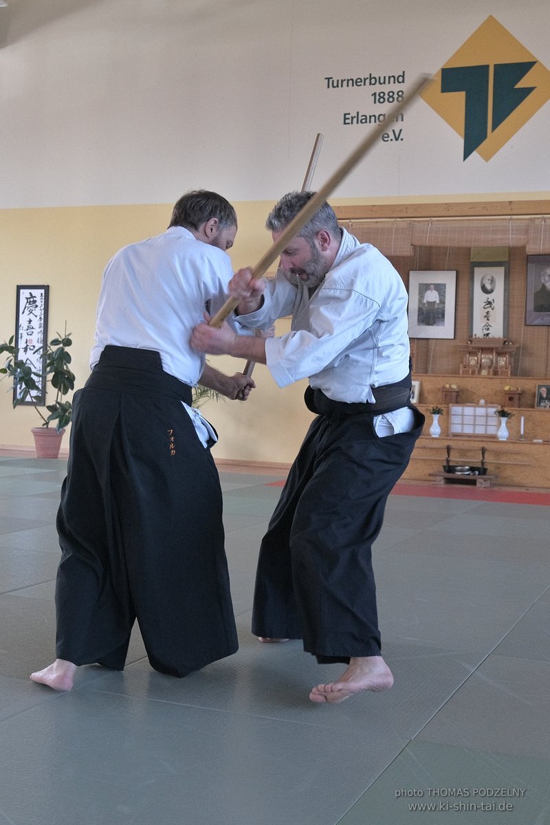 Aikido Lehrgang Volker Hochwald Erlangen 17.-19.3.2023