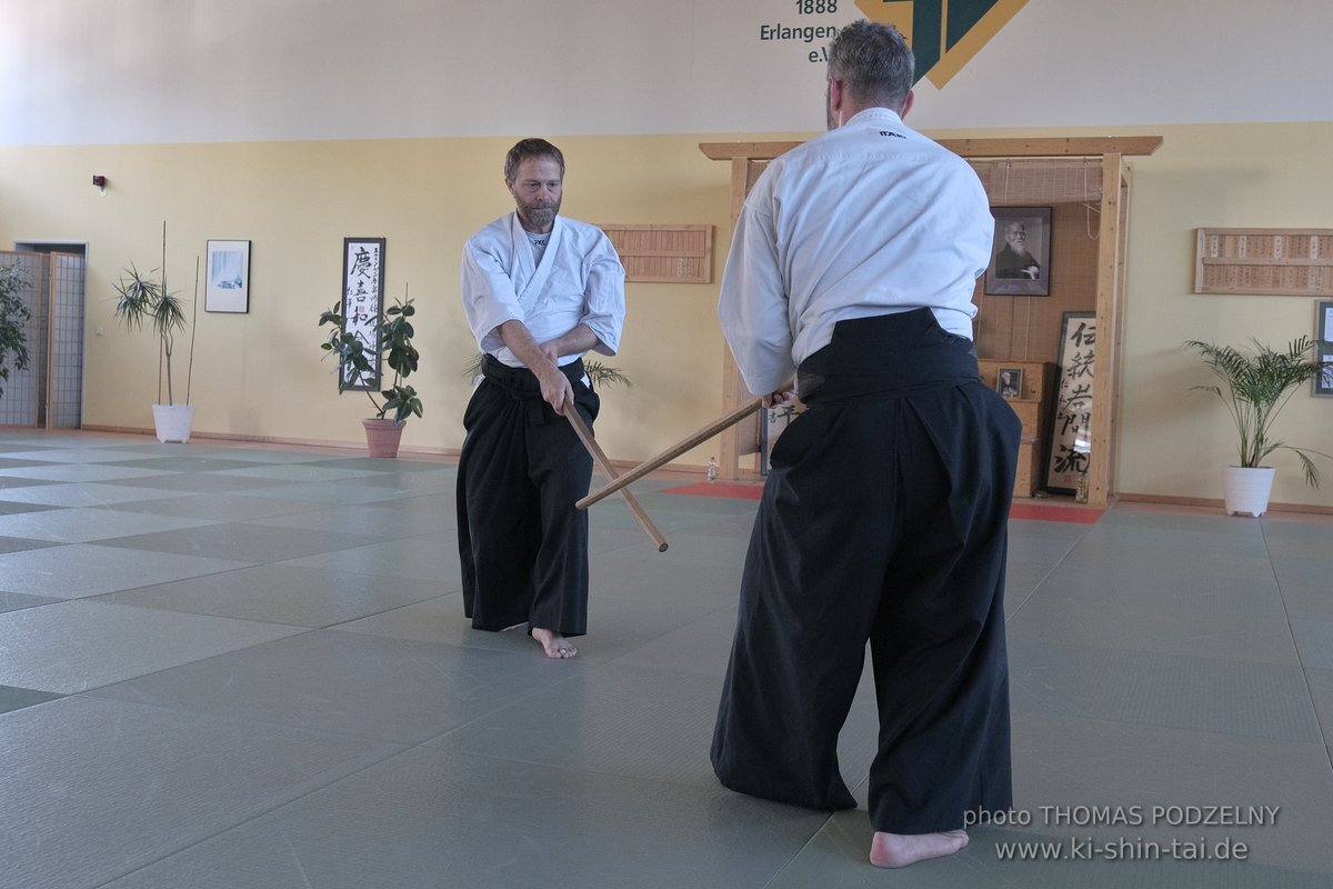 Aikido Lehrgang Volker Hochwald Erlangen 17.-19.3.2023