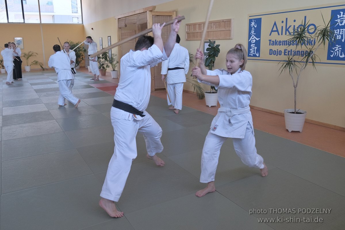 Aikido Lehrgang Volker Hochwald Erlangen 17.-19.3.2023