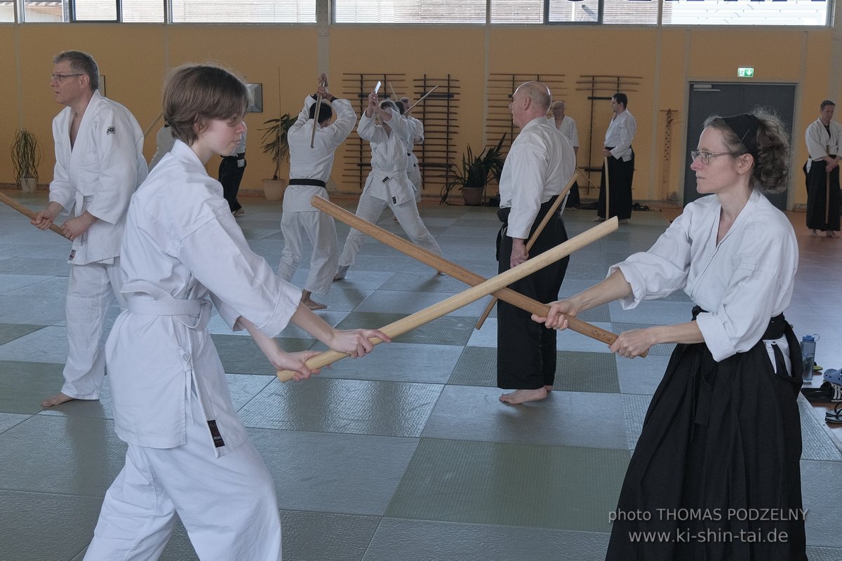 Aikido Lehrgang Volker Hochwald Erlangen 17.-19.3.2023