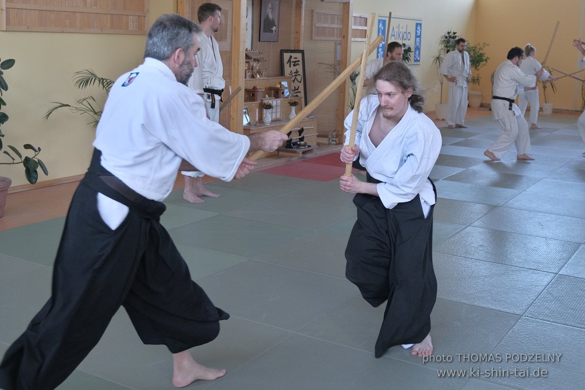 Aikido Lehrgang Volker Hochwald Erlangen 17.-19.3.2023