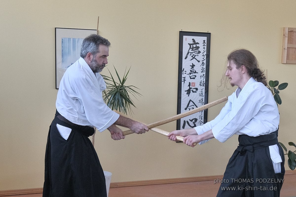 Aikido Lehrgang Volker Hochwald Erlangen 17.-19.3.2023