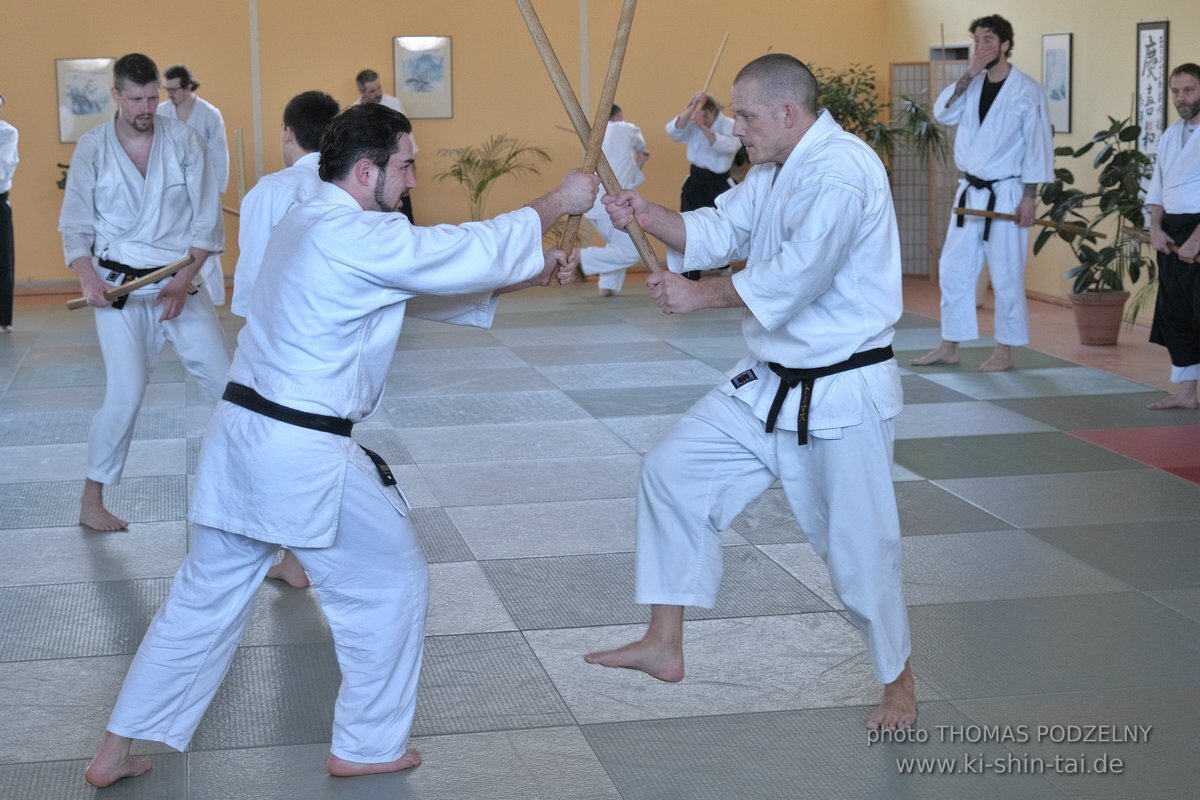 Aikido Lehrgang Volker Hochwald Erlangen 17.-19.3.2023