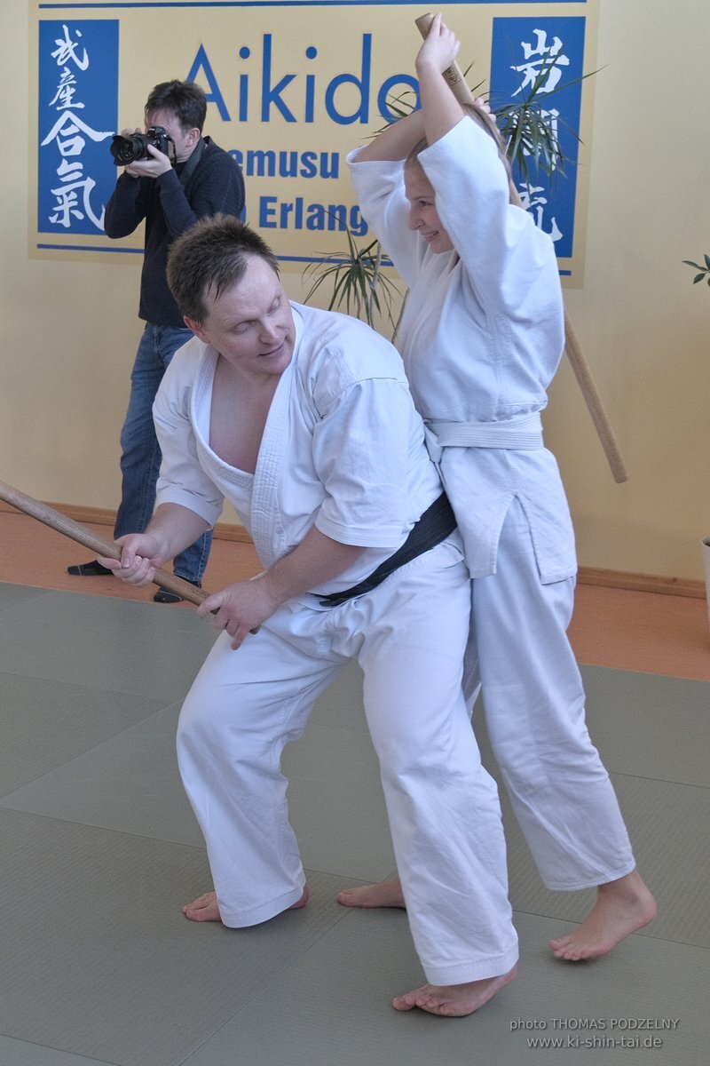 Aikido Lehrgang Volker Hochwald Erlangen 17.-19.3.2023