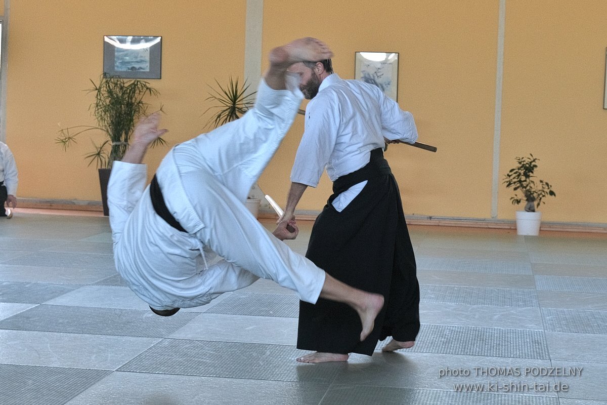 Aikido Lehrgang Volker Hochwald Erlangen 17.-19.3.2023