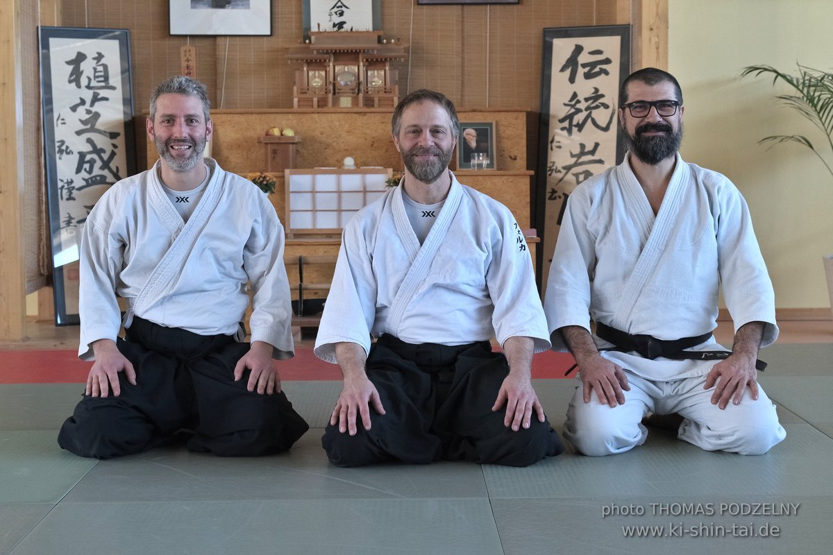 Aikido Lehrgang Volker Hochwald Erlangen 17.-19.3.2023