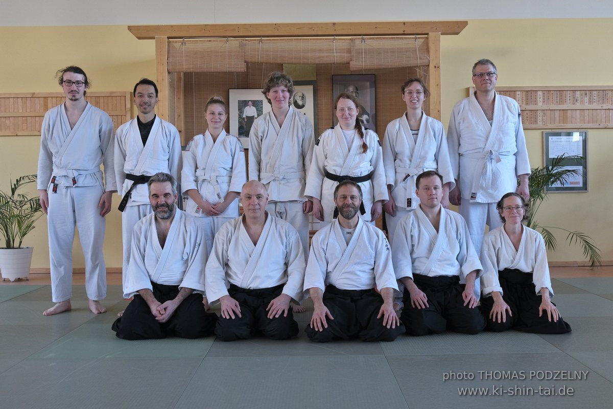 Aikido Lehrgang Volker Hochwald Erlangen 17.-19.3.2023