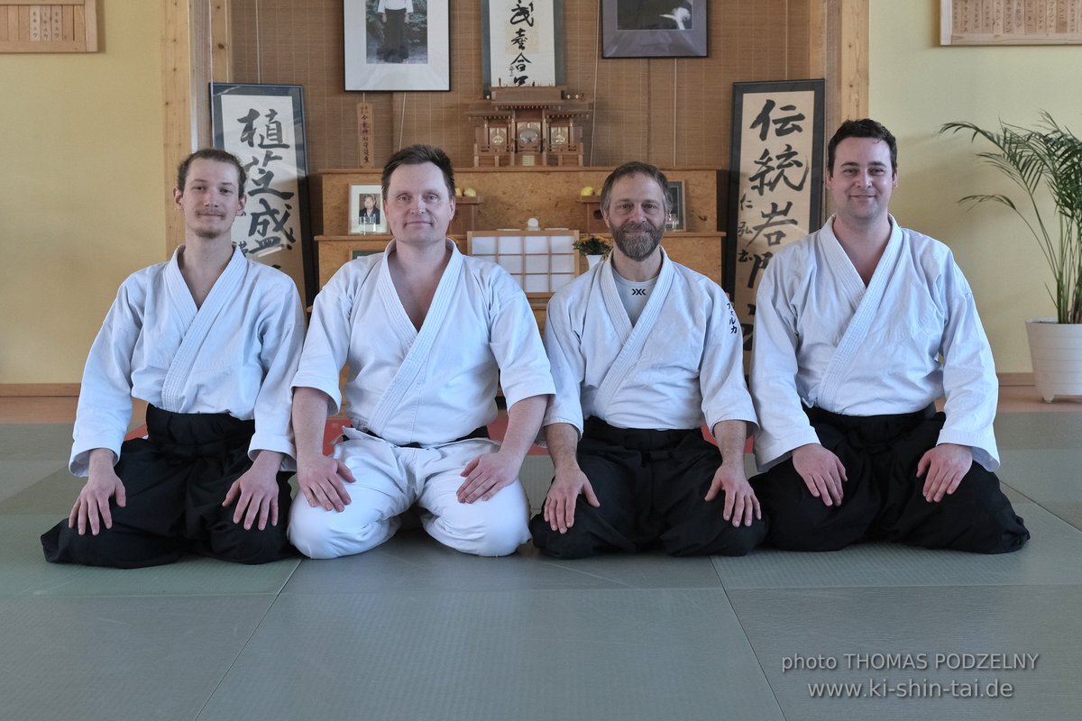 Aikido Lehrgang Volker Hochwald Erlangen 17.-19.3.2023