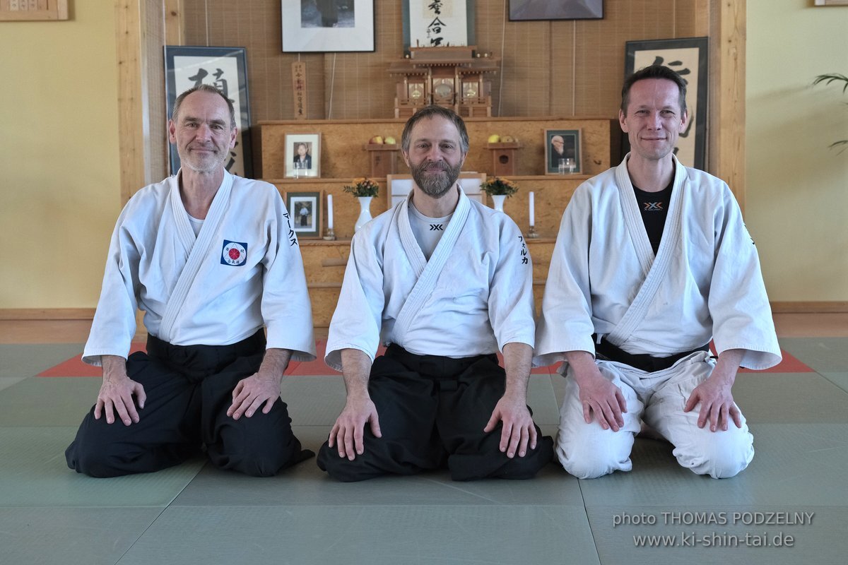 Aikido Lehrgang Volker Hochwald Erlangen 17.-19.3.2023