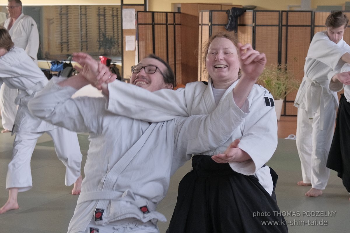 Aikido Lehrgang Volker Hochwald Erlangen 17.-19.3.2023