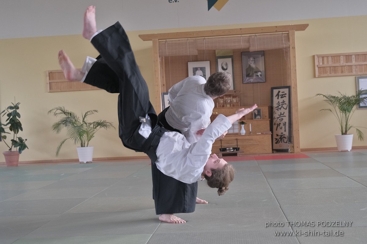 Aikido Lehrgang Volker Hochwald Erlangen 17.-19.3.2023