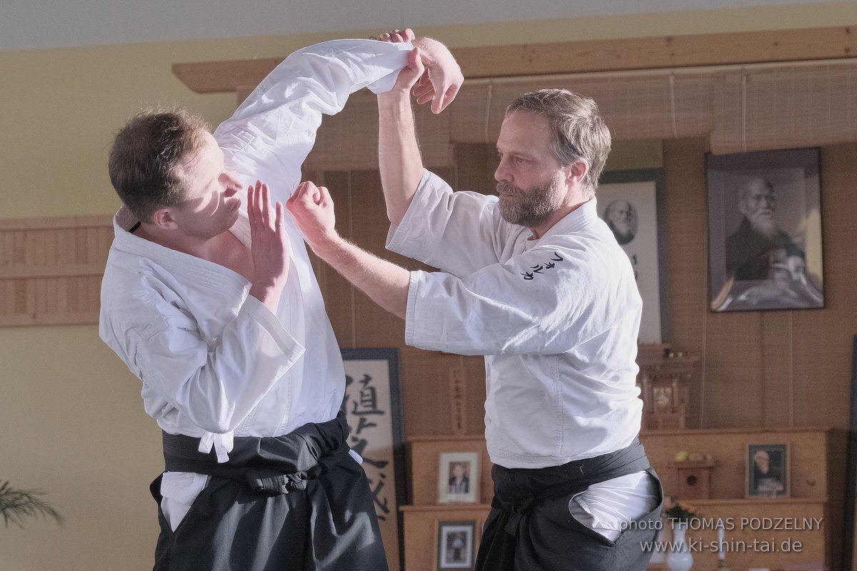 Aikido Lehrgang Volker Hochwald Erlangen 17.-19.3.2023