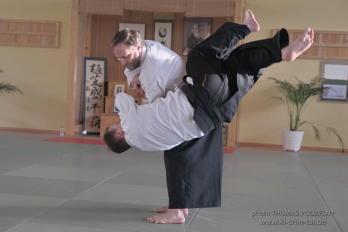 Aikido Lehrgang Volker Hochwald Erlangen 17.-19.3.2023