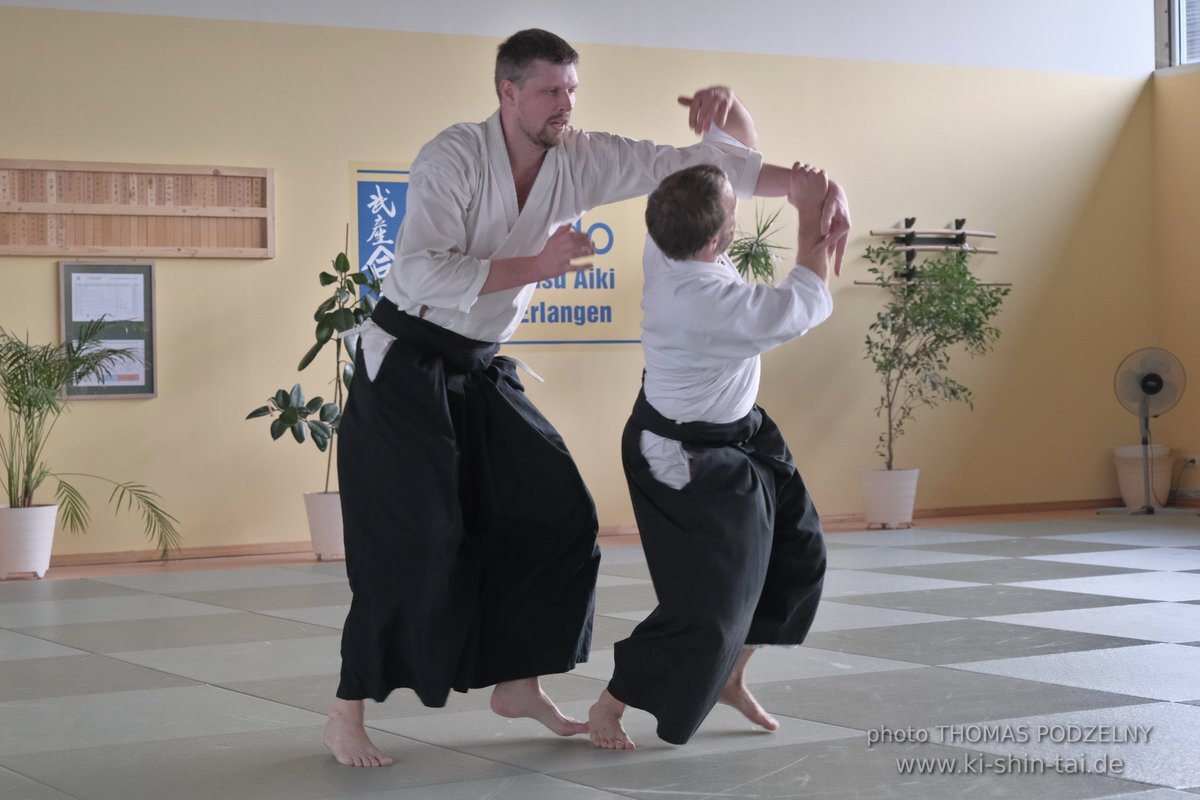 Aikido Lehrgang Volker Hochwald Erlangen 17.-19.3.2023