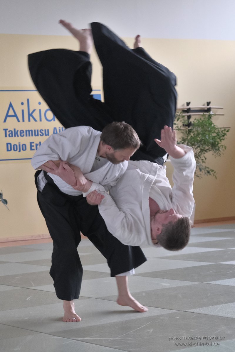 Aikido Lehrgang Volker Hochwald Erlangen 17.-19.3.2023