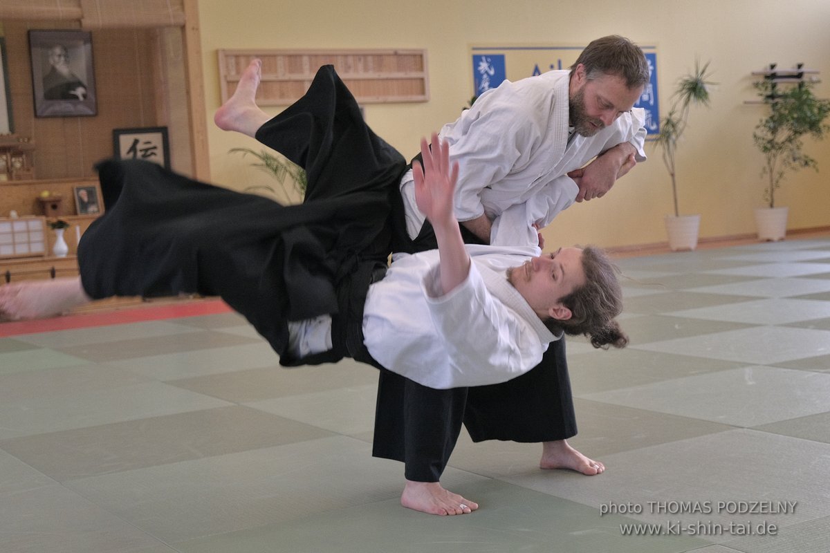 Aikido Lehrgang Volker Hochwald Erlangen 17.-19.3.2023