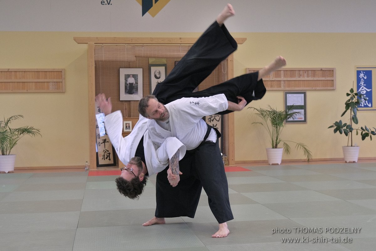 Aikido Lehrgang Volker Hochwald Erlangen 17.-19.3.2023