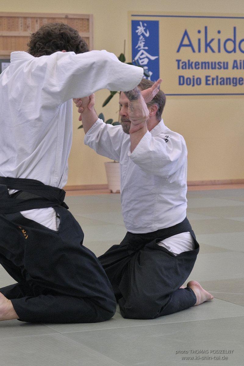 Aikido Lehrgang Volker Hochwald Erlangen 17.-19.3.2023