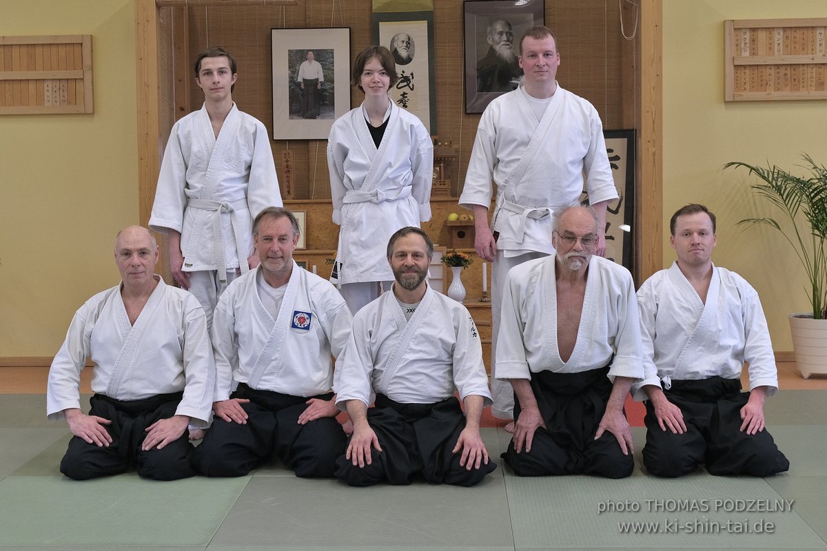 Aikido Lehrgang Volker Hochwald Erlangen 17.-19.3.2023