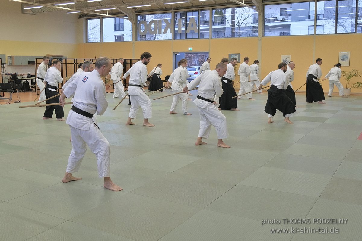 Aikido Lehrgang Volker Hochwald Erlangen 17.-19.3.2023