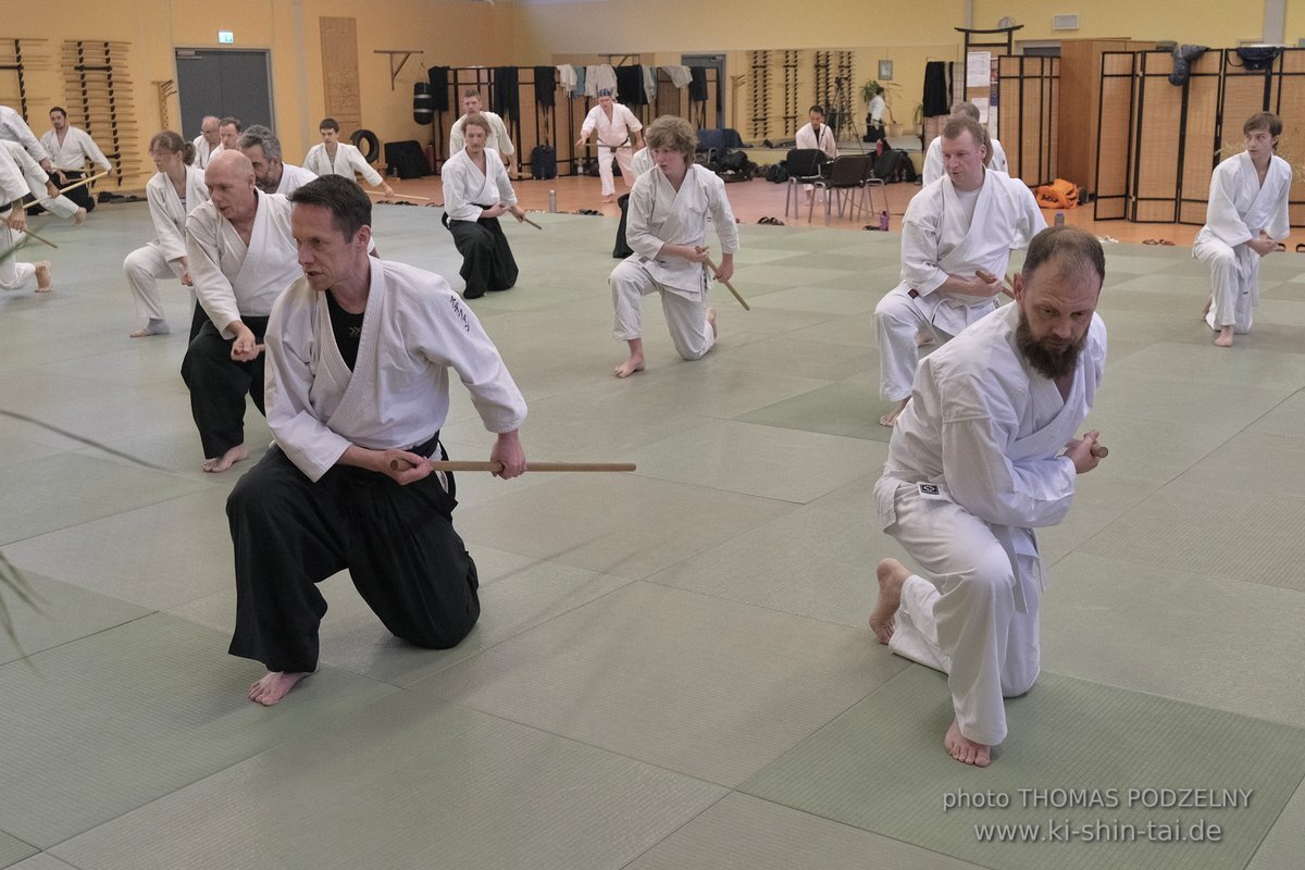 Aikido Lehrgang Volker Hochwald Erlangen 17.-19.3.2023