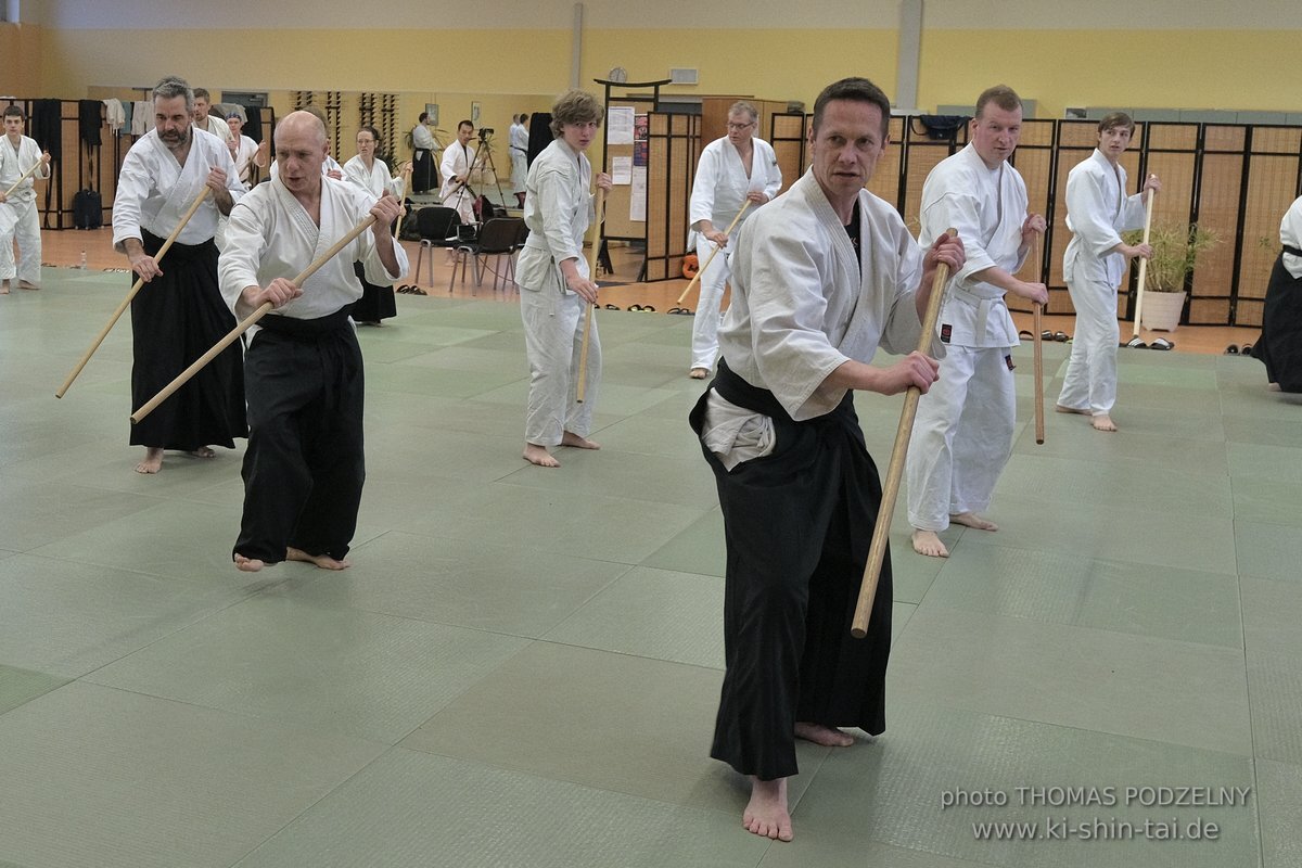 Aikido Lehrgang Volker Hochwald Erlangen 17.-19.3.2023