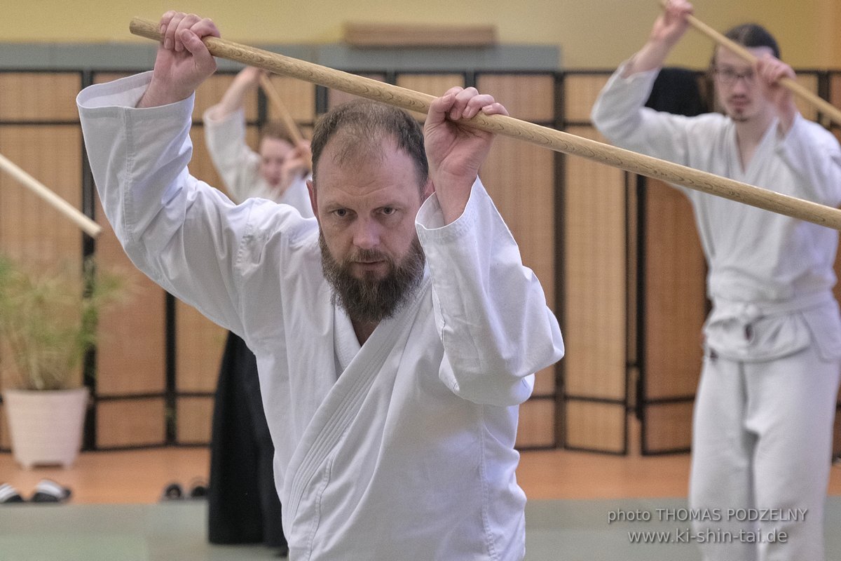 Aikido Lehrgang Volker Hochwald Erlangen 17.-19.3.2023