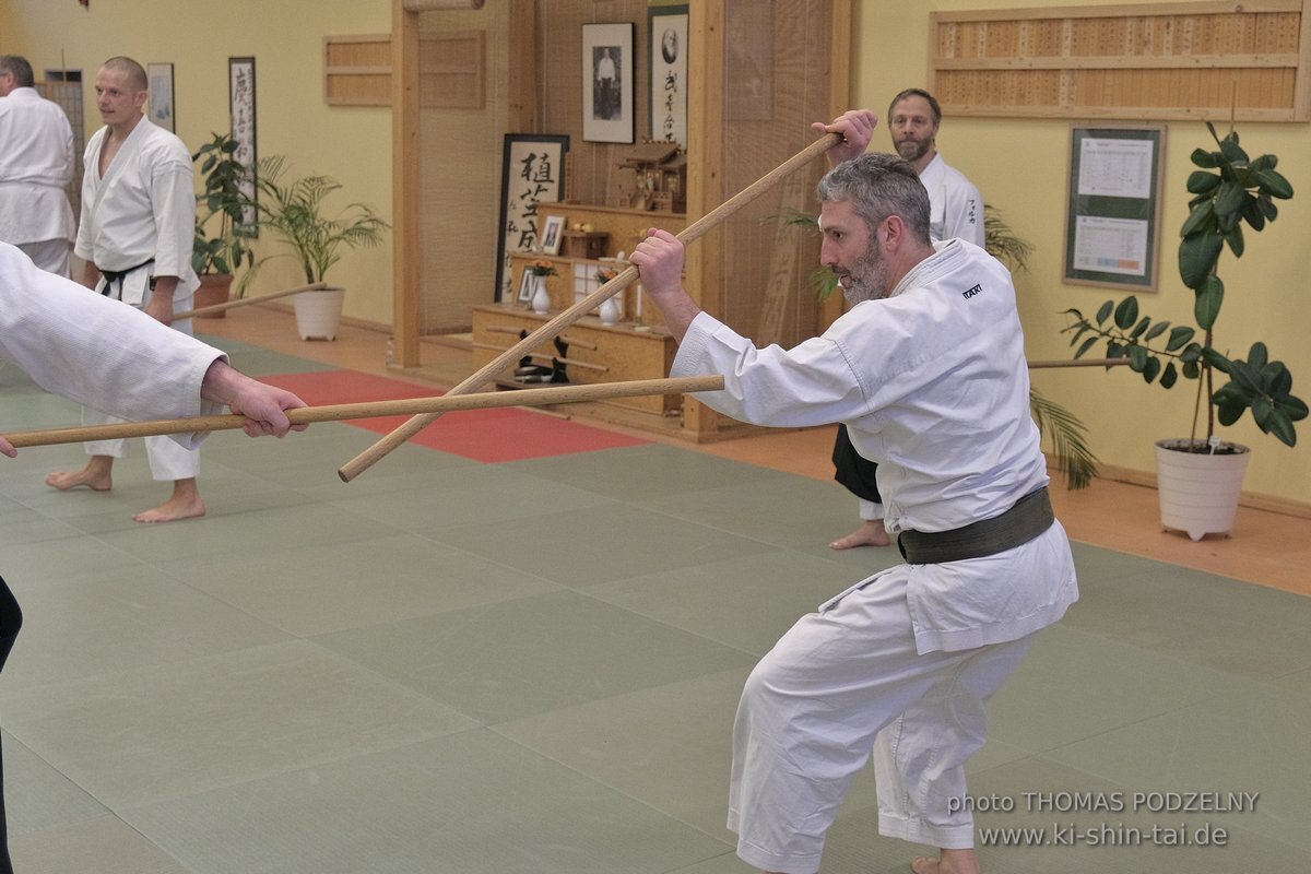 Aikido Lehrgang Volker Hochwald Erlangen 17.-19.3.2023