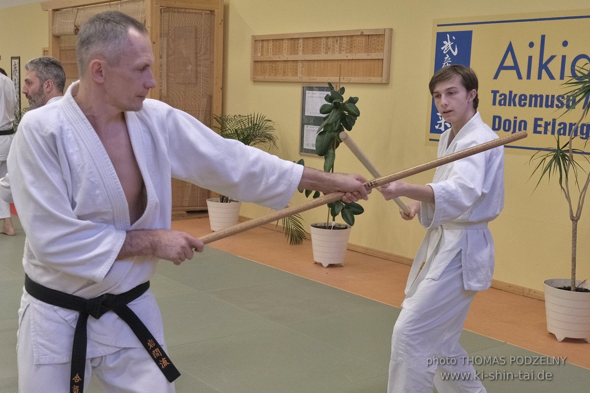 Aikido Lehrgang Volker Hochwald Erlangen 17.-19.3.2023