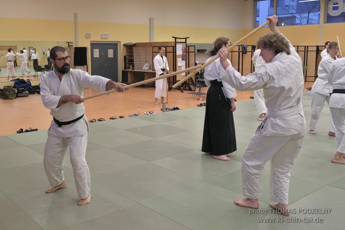 Aikido Lehrgang Volker Hochwald Erlangen 17.-19.3.2023