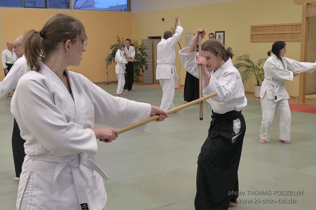 Aikido Lehrgang Volker Hochwald Erlangen 17.-19.3.2023