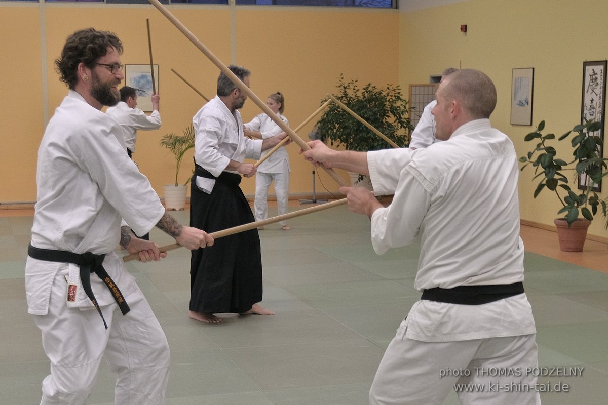 Aikido Lehrgang Volker Hochwald Erlangen 17.-19.3.2023