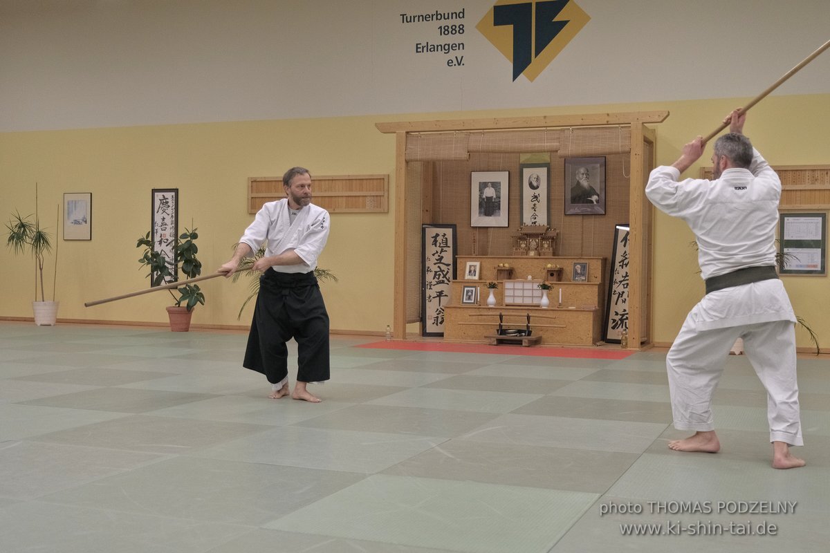 Aikido Lehrgang Volker Hochwald Erlangen 17.-19.3.2023