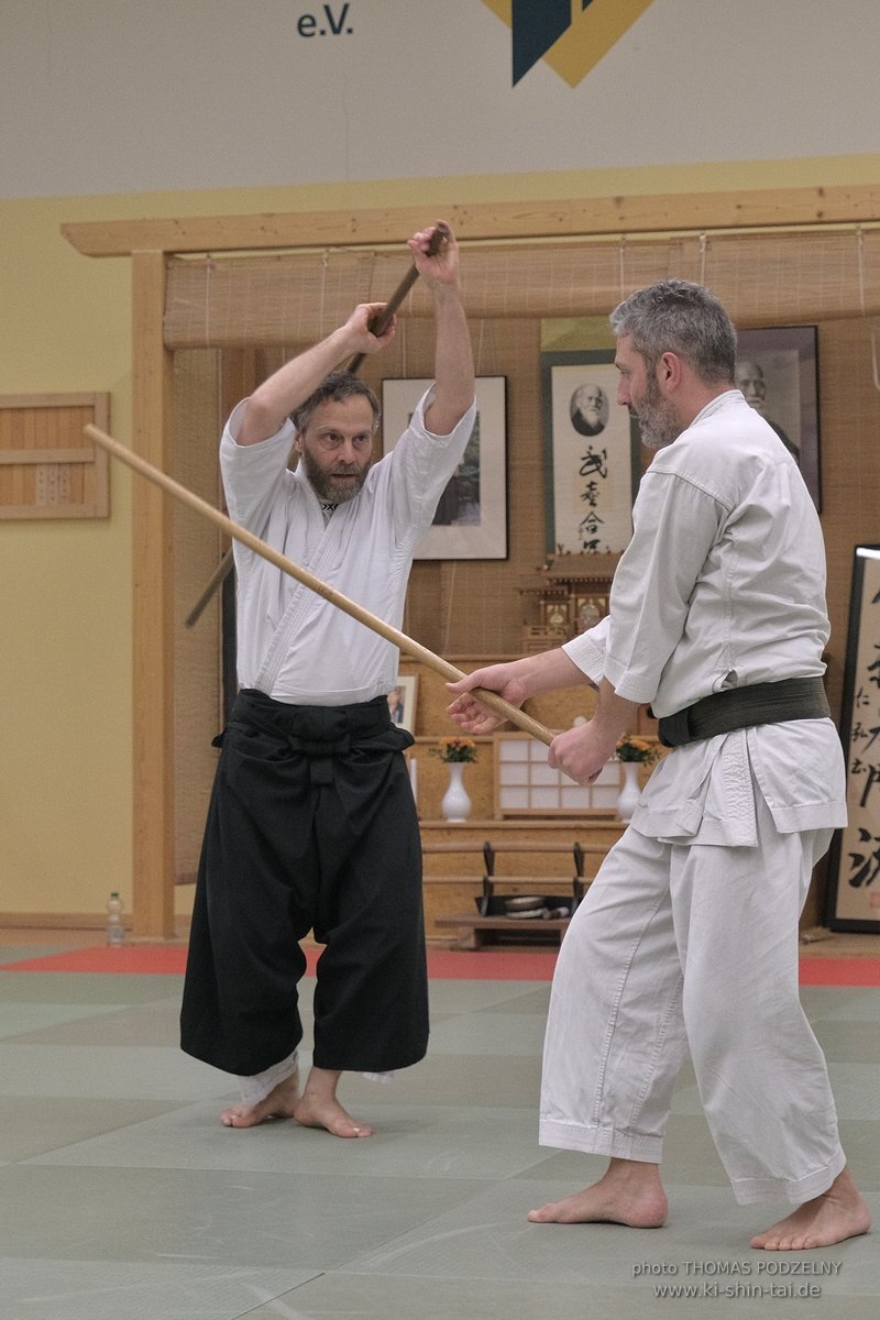 Aikido Lehrgang Volker Hochwald Erlangen 17.-19.3.2023