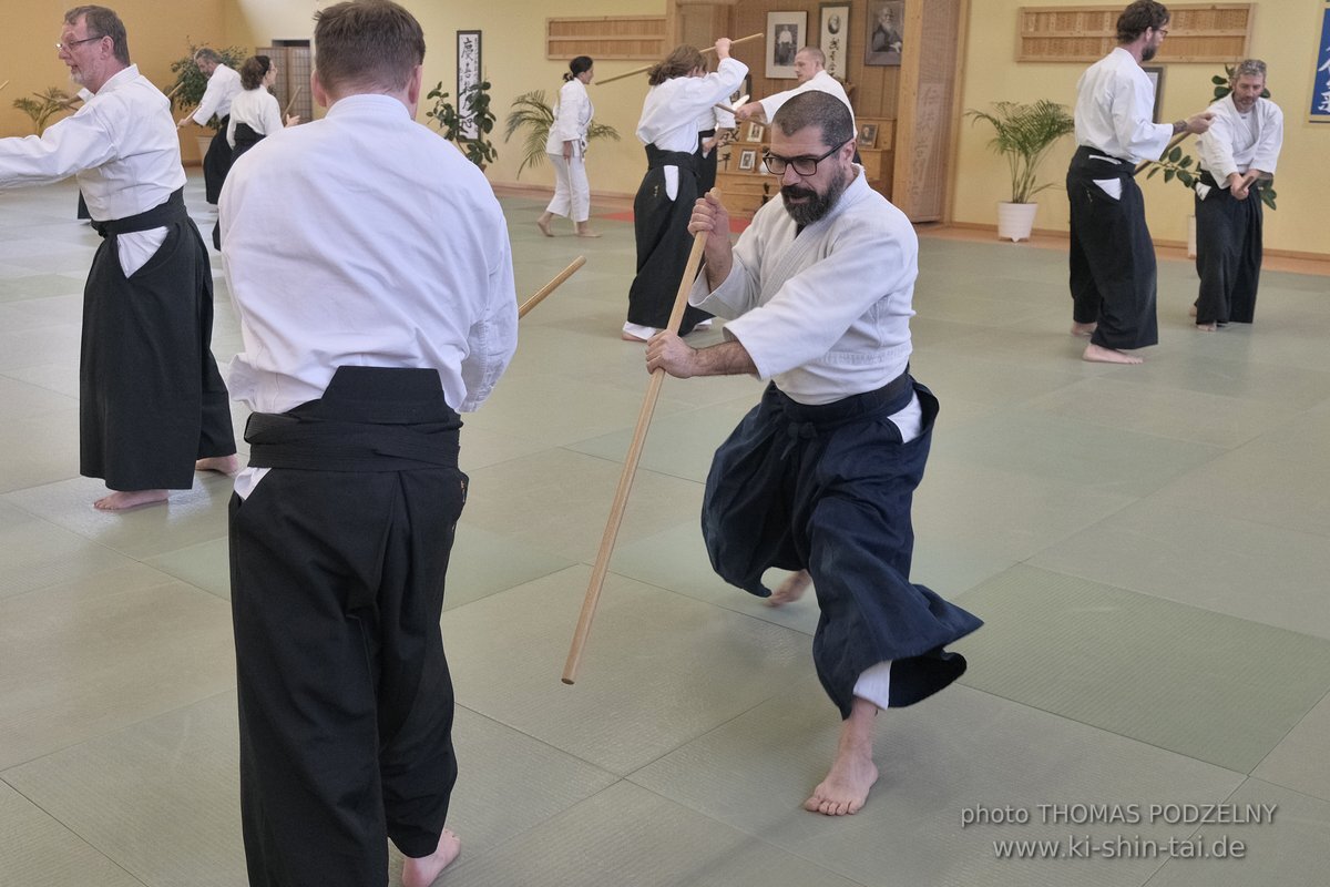 Aikido Lehrgang Volker Hochwald Erlangen 17.-19.3.2023