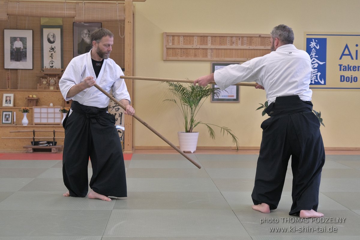 Aikido Lehrgang Volker Hochwald Erlangen 17.-19.3.2023