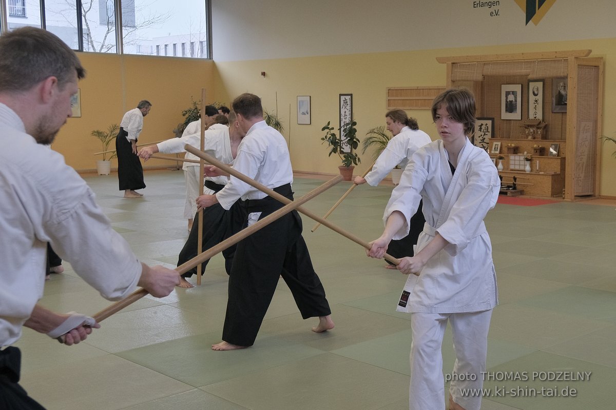 Aikido Lehrgang Volker Hochwald Erlangen 17.-19.3.2023