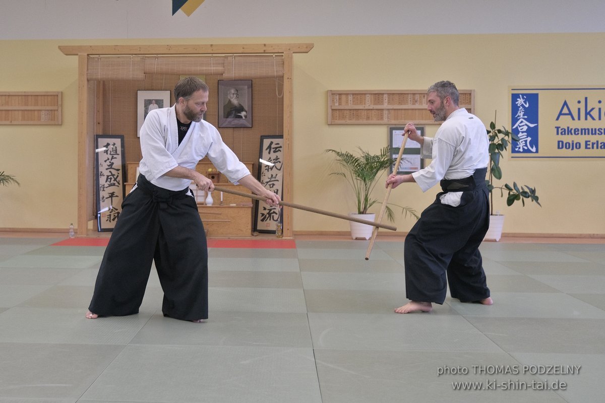 Aikido Lehrgang Volker Hochwald Erlangen 17.-19.3.2023