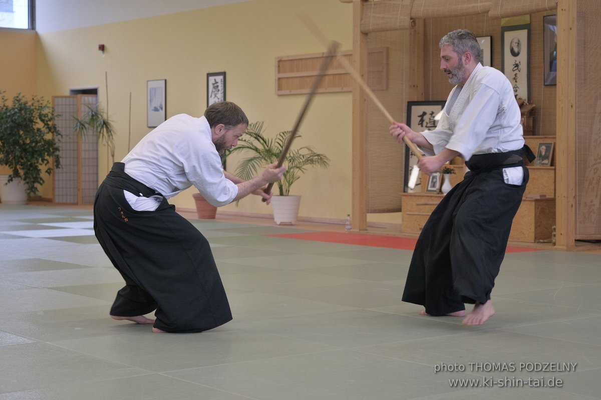 Aikido Lehrgang Volker Hochwald Erlangen 17.-19.3.2023