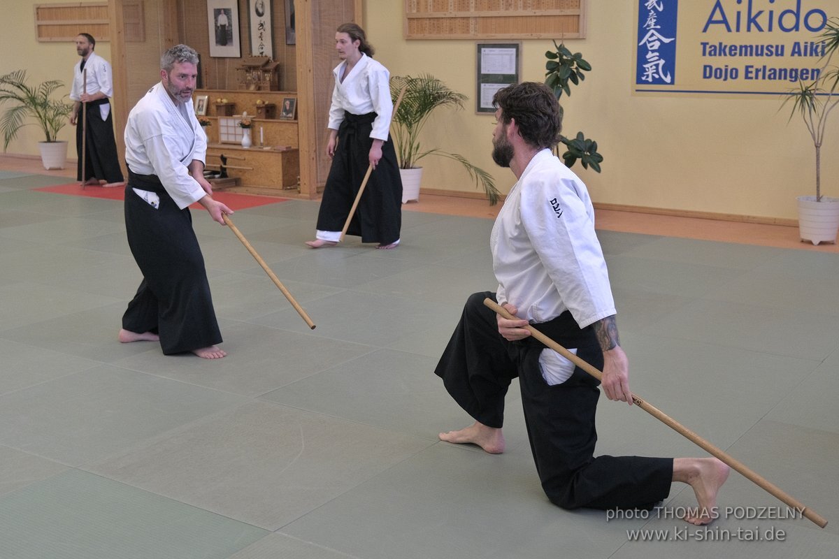 Aikido Lehrgang Volker Hochwald Erlangen 17.-19.3.2023