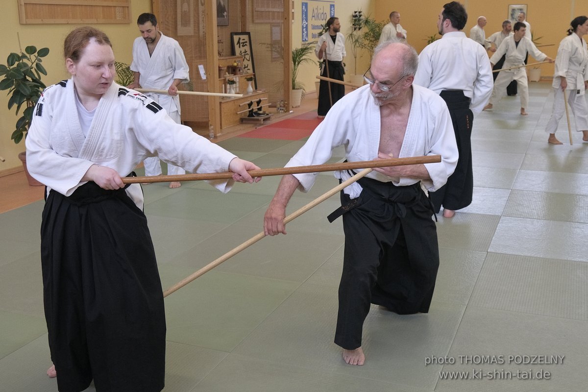 Aikido Lehrgang Volker Hochwald Erlangen 17.-19.3.2023