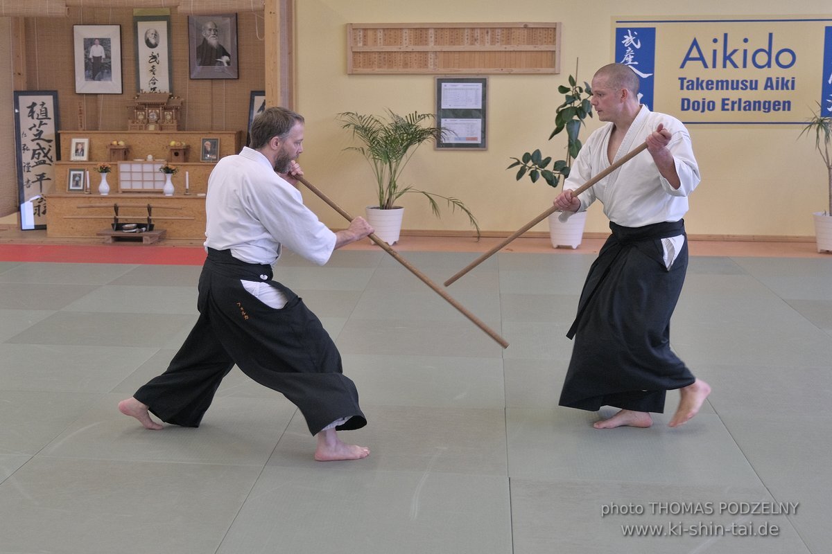 Aikido Lehrgang Volker Hochwald Erlangen 17.-19.3.2023