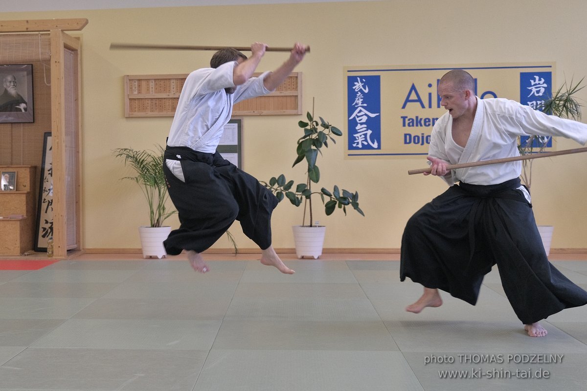 Aikido Lehrgang Volker Hochwald Erlangen 17.-19.3.2023