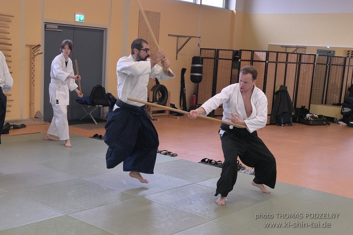 Aikido Lehrgang Volker Hochwald Erlangen 17.-19.3.2023