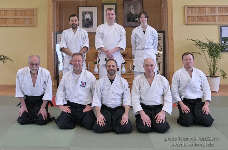 Aikido Lehrgang Volker Hochwald Erlangen 17.-19.3.2023