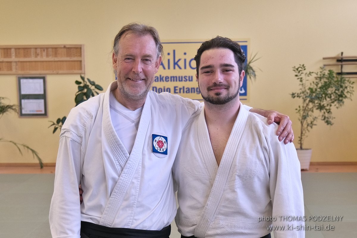 Aikido Lehrgang Volker Hochwald Erlangen 17.-19.3.2023