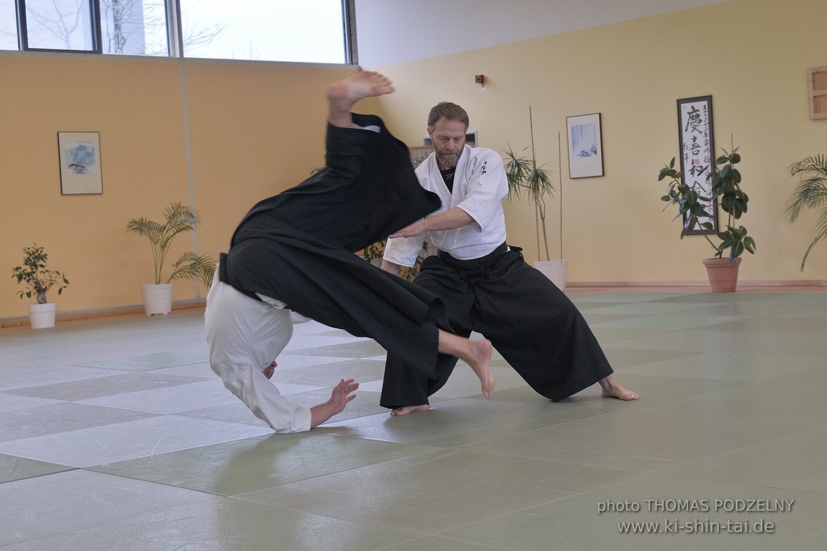 Aikido Lehrgang Volker Hochwald Erlangen 17.-19.3.2023