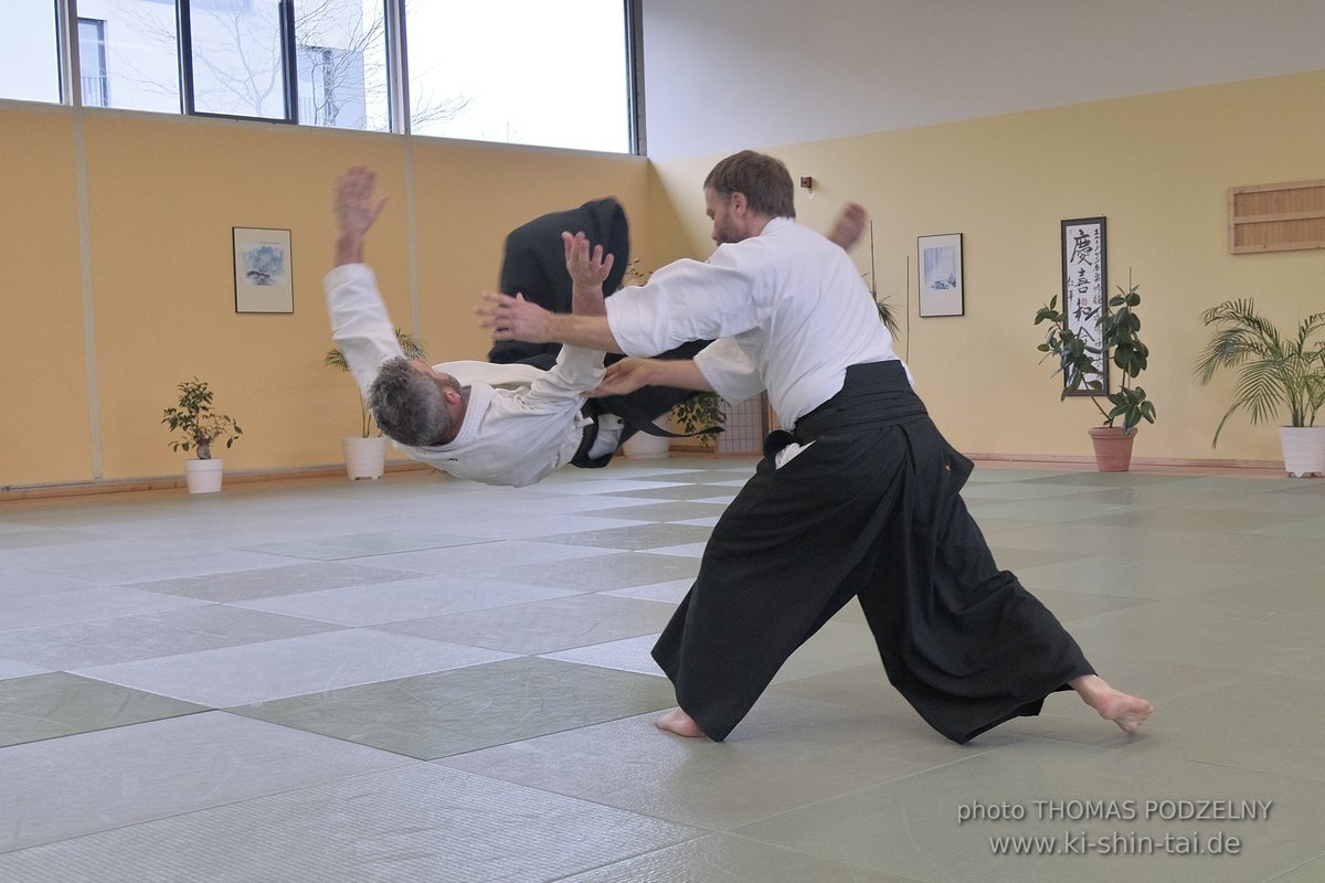 Aikido Lehrgang Volker Hochwald Erlangen 17.-19.3.2023